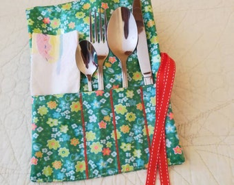 Flatware holder.