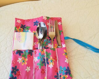 Flatware holder.