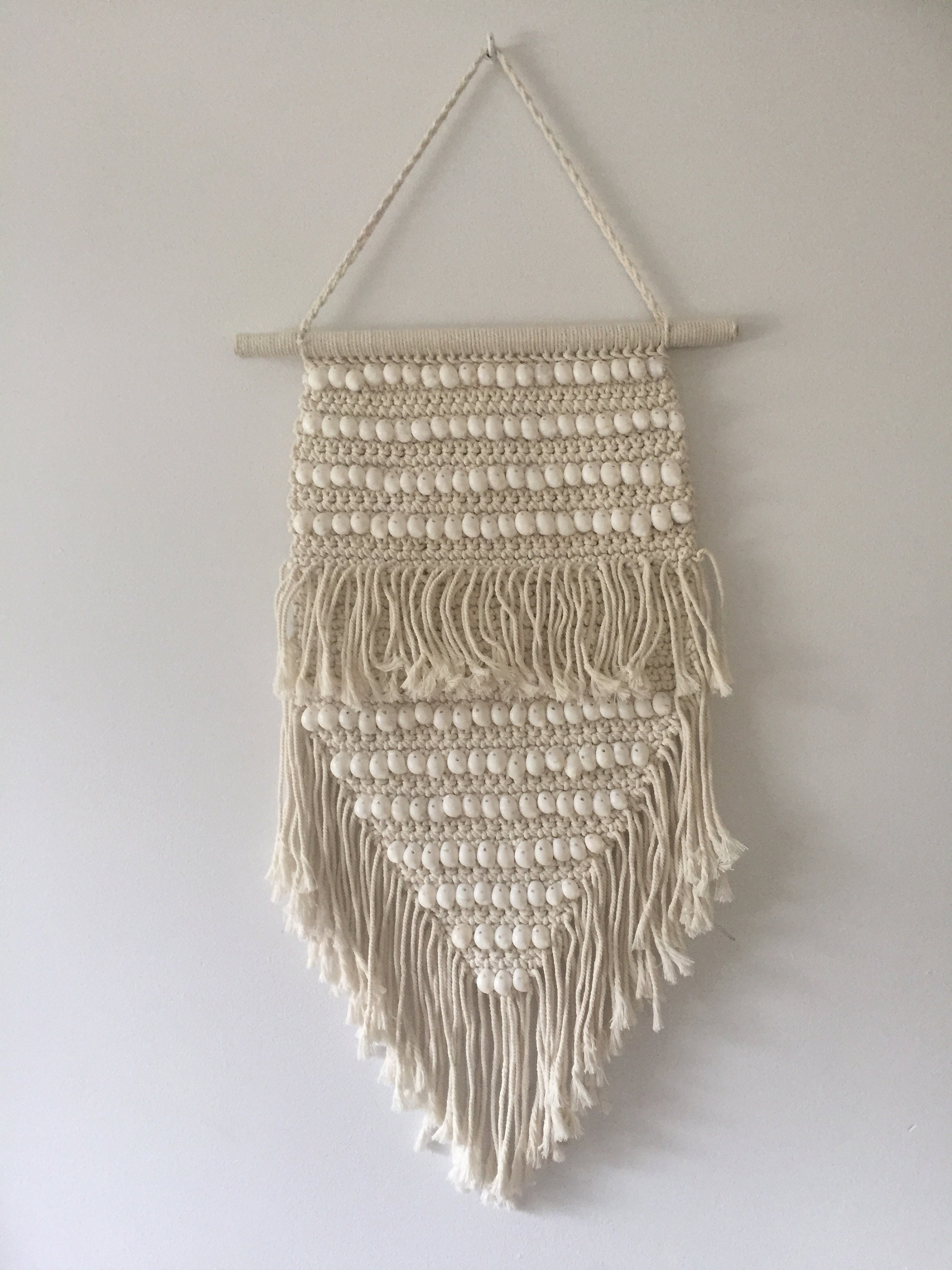 Boho Mur Macramé Avec