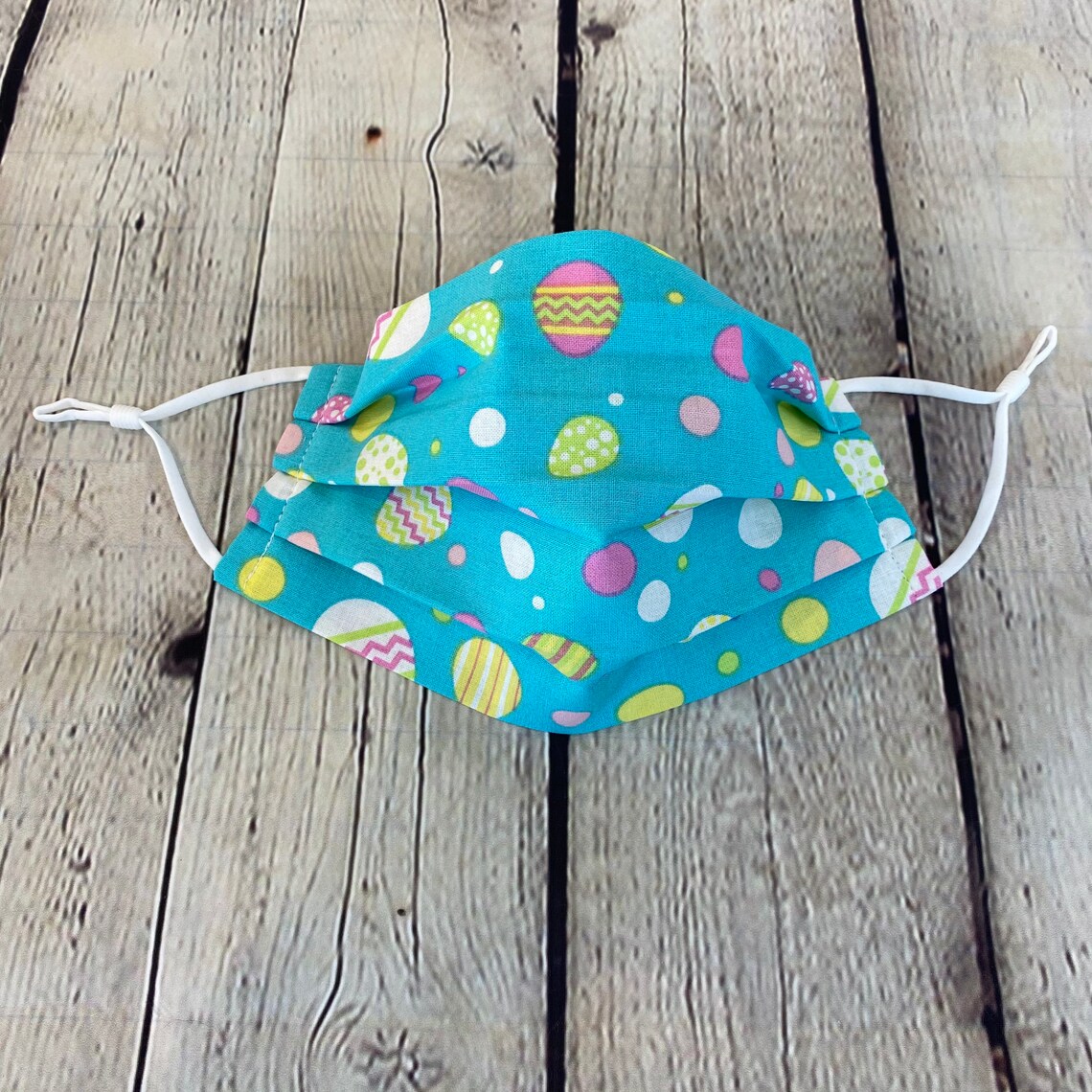 Easter face mask Pleated Easter reusable washable cotton face Etsy