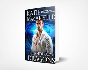 Personalized signed paperback copy of Bastian's Blue Dragon Book