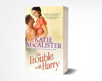 Personalized signed paperback copy of The Trouble With Harry