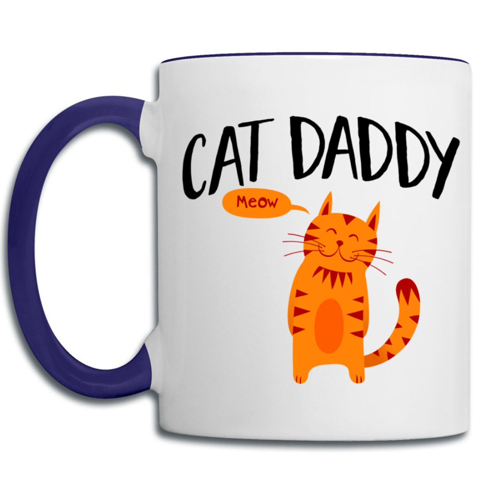 Cat Daddy Coffee Mug Gift for Cat Daddy Funny Gift for New Etsy