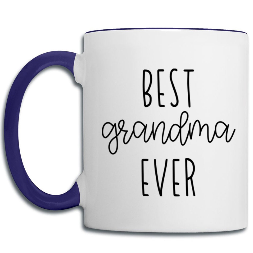 Best Grandma Ever Cup Gift for Grandma from Grandkids Etsy