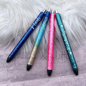 Custom Glitter Epoxy Pen