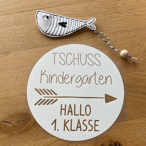 Plott Tschüss Kindergarten Hallo 1. Klasse