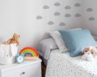 Wandsticker Wolke Wandtatoo Kinderzimmer