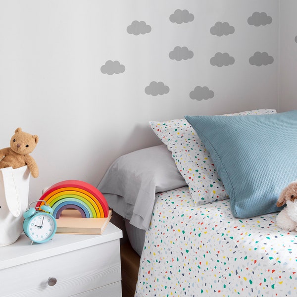 Wandsticker Wolke Wandtatoo Kinderzimmer