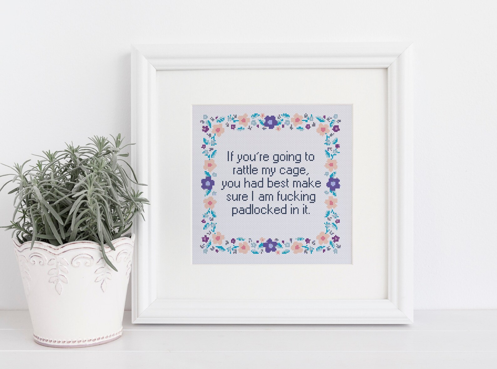 If Youre Going to Rattle My Cage Youd Best Make Sure Im Etsy UK