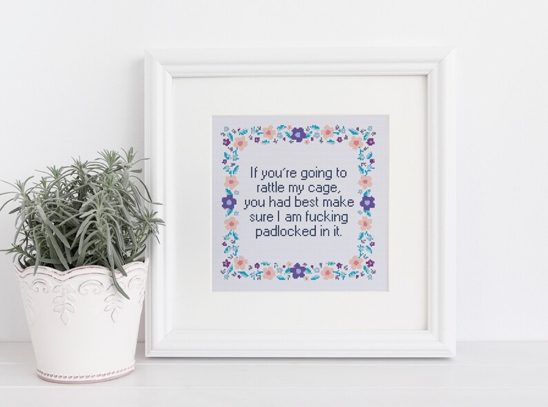 If youre going to rattle my cage youd best make sure Im Etsy