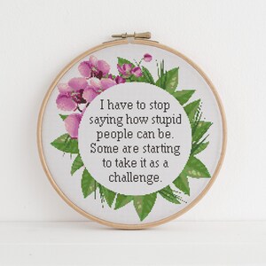 I have to stop saying how stupid you can be. Some people are starting to take it as a challenge xstitch cross stitch pattern pdf download
