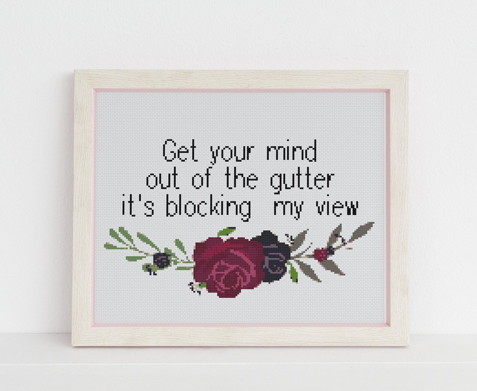 Get Your Mind Out of the Gutter It's Blocking My View Etsy UK