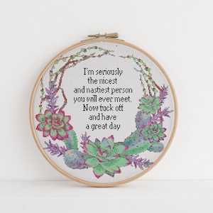 I’m seriously the nicest xstitch cross stitch pattern pdf download