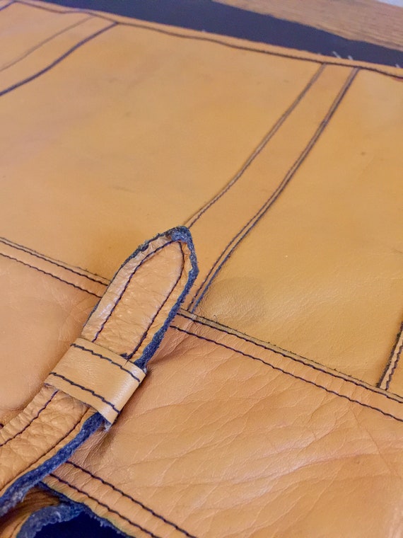 Vintage 60s/70s Purse// Handbag // Leather // Mad… - image 10