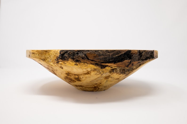 RevelationsOfDesign Handmade Outstanding Maple Burl Wood Bowl