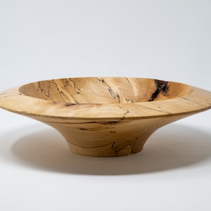 Striking Spalted Maple Platter/Bowl