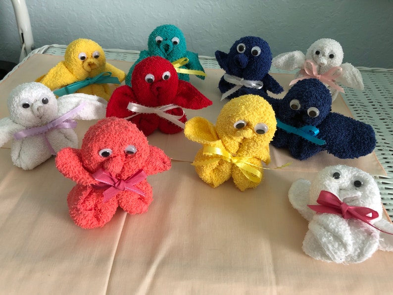 Animal Washcloths.great Gift Baby Shower Etsy