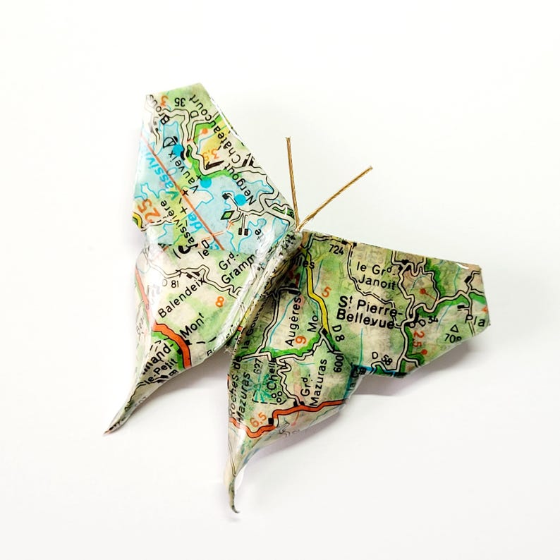 Origami Butterfly Brooch Road Map - Etsy
