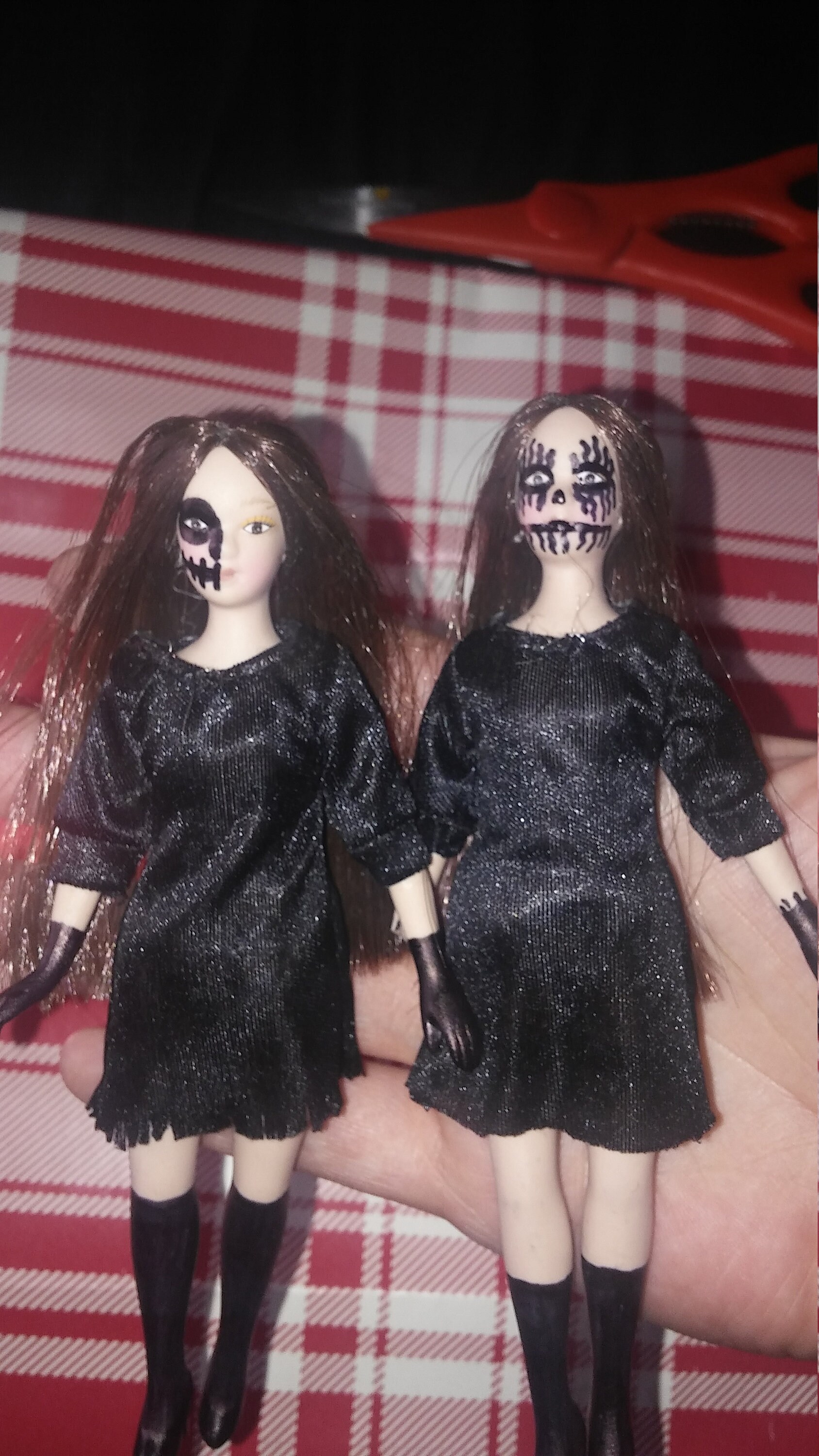 miniature handmade dolls