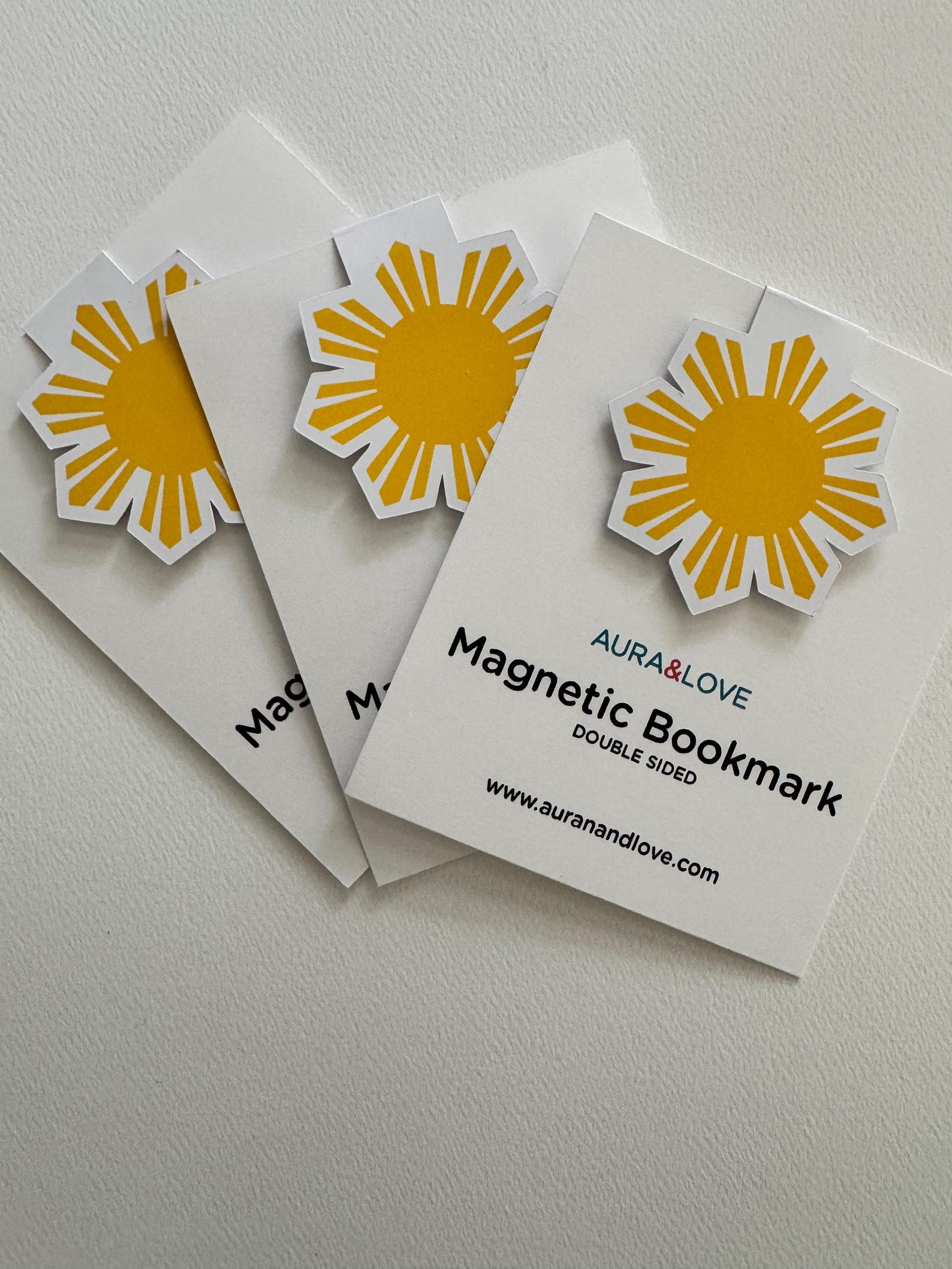 Philippines Sun Bookmark - Glossy Vinyl Pinoy Pride Reading Accessory ...