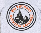Disney SVG Big Thunder Mountain Railroad SVG Digital File Silhouette Cricut Cut file Disney Clipart Download Iron On Disney SVG