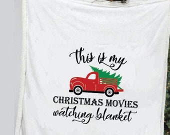 This is my Christmas movies watching Blanket SVG, Christmas SVG, HTV, Christmas svg, Christmas shirt svg Cricut Silhouette Christmas blanket