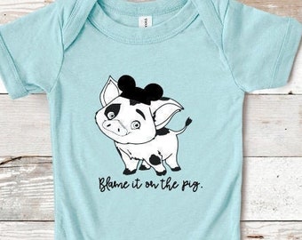 Moana Pig Clipart Etsy