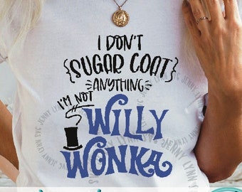 Camisetas divertidas para planchar, Cricut, archivo de corte de camiseta digital, silueta SVG, camiseta divertida de mamá, niños SVG, No quiero la verdad, endulzala, ve a comer una dona