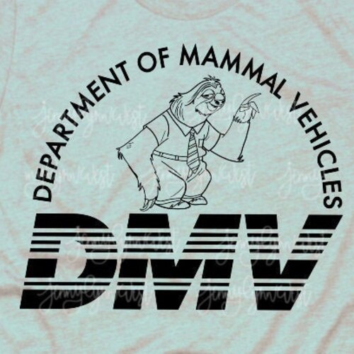 Disney SVG Zootopia SVG Sloth DMV Silhouette Cameo Cricut Cut - Etsy