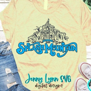Disney svg, Disney splash mountain ride svg, Disney sublimation, Disneyland svg, Disney World svg shirt, Disney parks svg, Disney cut files, Disney cricut files, Disney sketched, Disney svg, dxf Disney png, disney glowforge, Disney splash mountain
