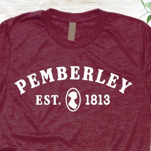 Pemberley SVG Pride and Prejudice Jane Austen SVG Pemberley College Digital File Cut File Jane Austen Iron On Pemberley 1813 SVG