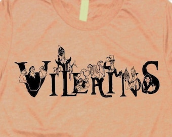 Camisa de villanos Ursula SVG, Dr. Facilier, Scar, Capitán Garfio, Disneyland, Disneyworld, Ursula SVG, archivo de corte para planchar, SVG, dxf, png
