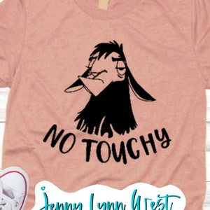The Emperor's New Groove SVG Disneysvg No Touchy Silhouette Cameo ...