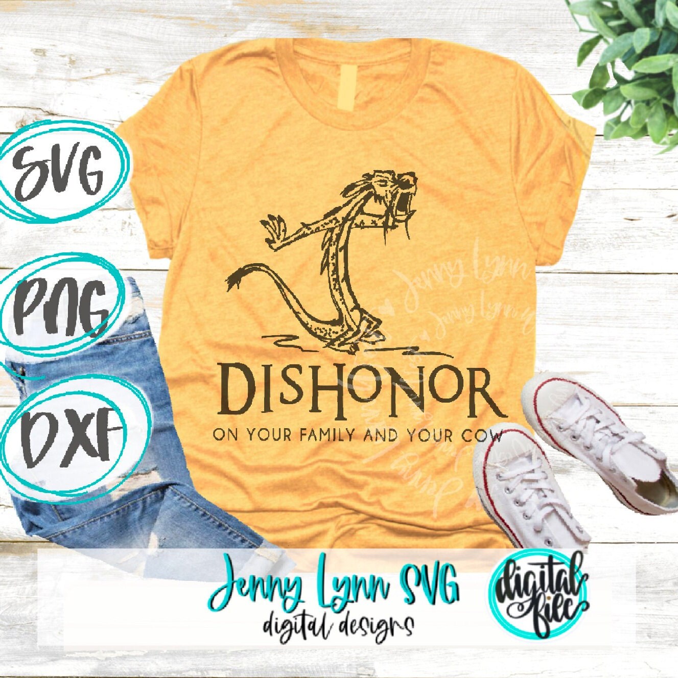 Mushu dishonor shirt on sale