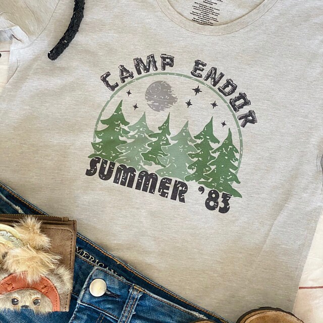 Disney Star Wars SVG Shirt Camp Endor Cut File Iron On Cricut | Etsy