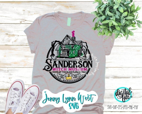 Hocus Pocus SVG Halloween SVG Sanderson Witch Museum Black Candle SVG Boo Bash Shirt Svg Digital Shirt Cut file Cricut Sublimation Halloween