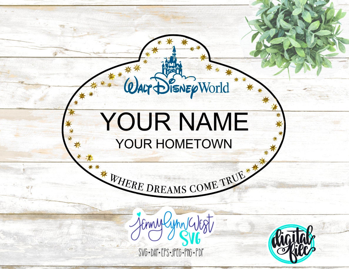 Cast Member Name Badge Belt and Bag Charm - CUSTOMIZABLE – BDI