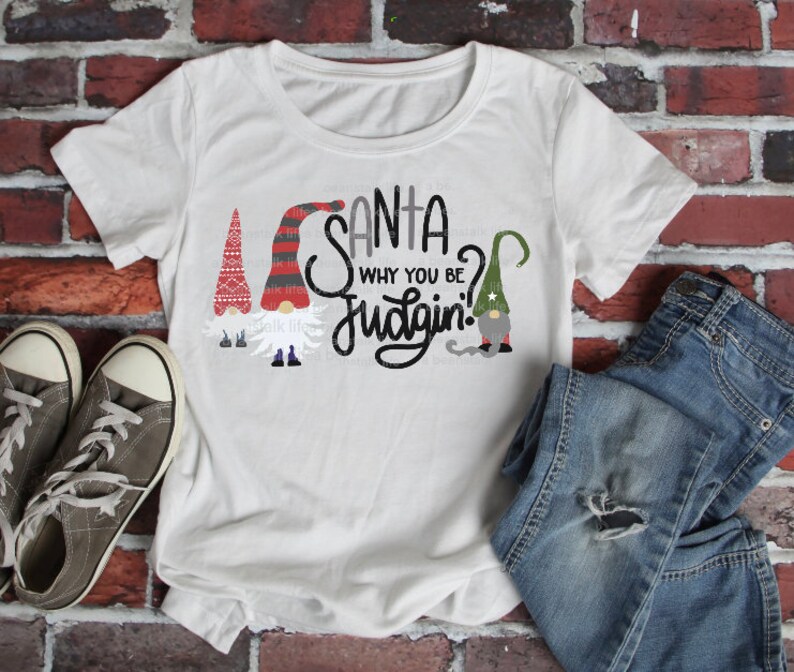 Download Christmas Gnome SVG Santa Why you Be Judging Gnomes Hand ...