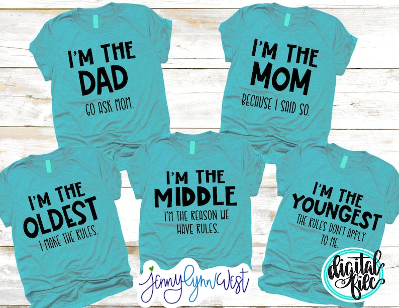 Download Family Rules Shirts Svg Family Shirts Iron On Cricut Etsy