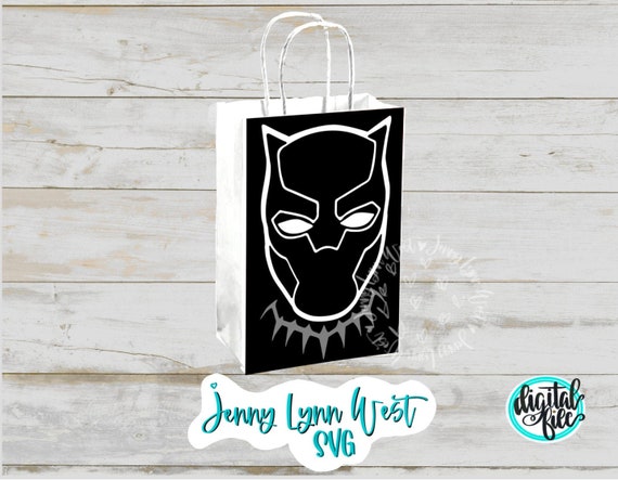 Black Panther Favor Bags Gift Bags Black Panther Party  Etsy Denmark
