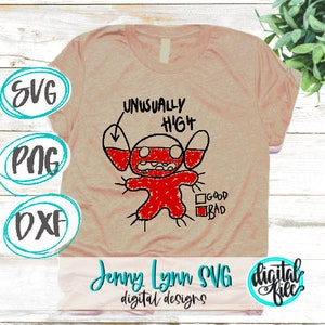 Stitch Good or Bad SVG Disneysvg Stitch 626 SVG Download Iron on ...
