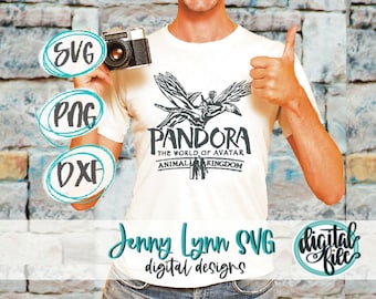 Avatar Pandora SVG Pandora SVG World of Avatar Animal Kingdom Svg Banshee Cut file Disneyworld Cricut Iron On png DXF svg