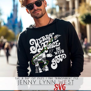 Star Wars SVG Shirt Star Wars Christmas Disneyworld Cricut Disneyland Christmas Shirt Cut File Star Wars Galaxy&#39;s Edge SVG Sublimation Png