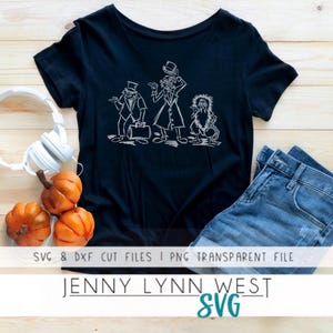 Haunted Mansion Hitchhiking Ghosts SVG Cut File - Halloween DisneySVG for Cricut, Silhouette, Sublimation PNG - Disneyland Shirt Design