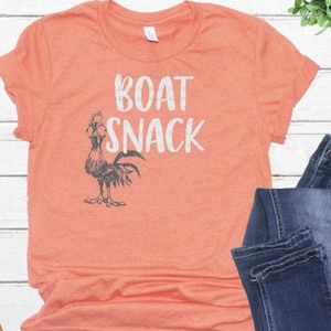 Hei Hei  SVG Moana SVG Boat Snack Moana svg shirt Digital File Download Iron On Silhouette Cricut Cut file DisneySVG Disneyland SVG png