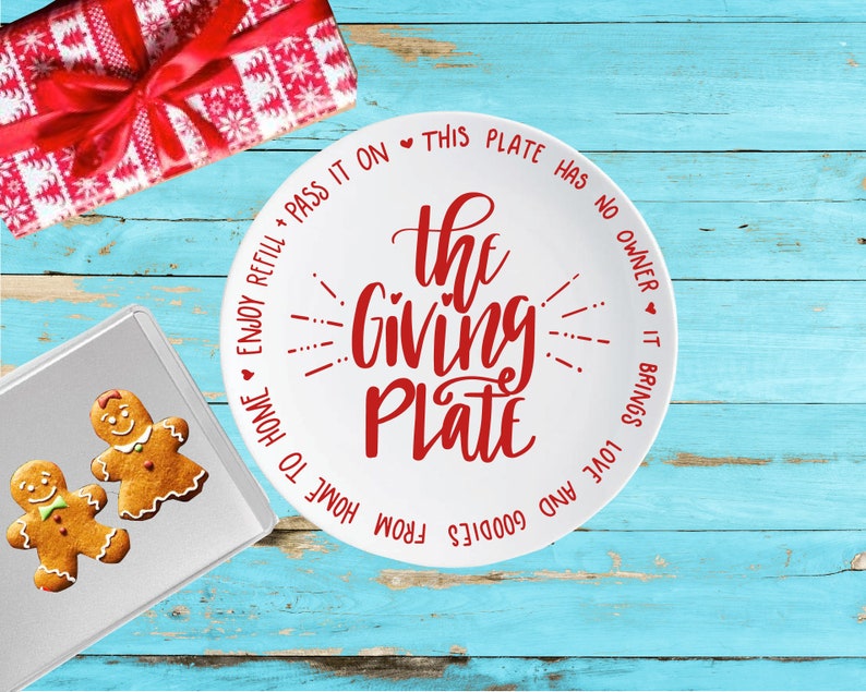 Christmas SVG Thanksgiving SVG The Giving Plate ...