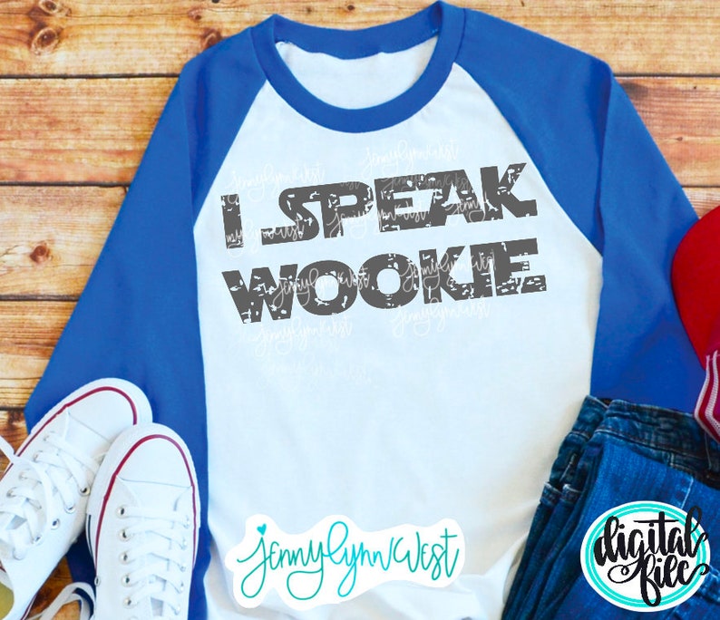 Download Disney Star Wars SVG Shirt I Speak Wookie Iron On Cricut ...