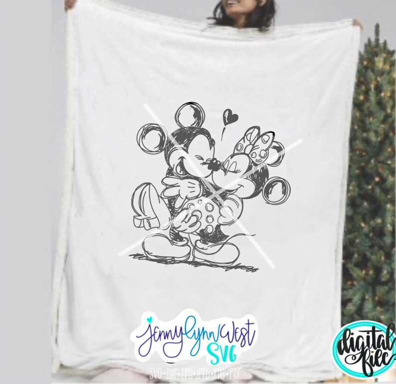 Free Free 206 Mickey And Minnie Love Svg SVG PNG EPS DXF File