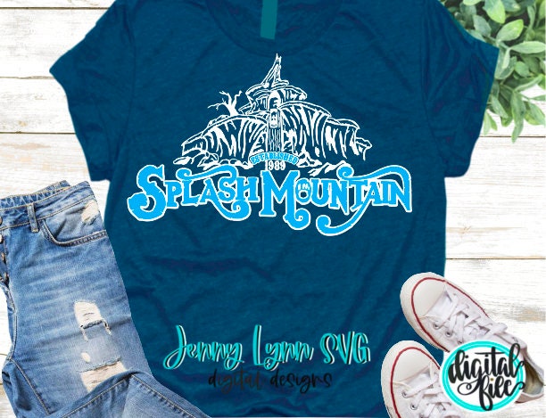 Splash Mountain Disneyland SVG Digital File Cut File
