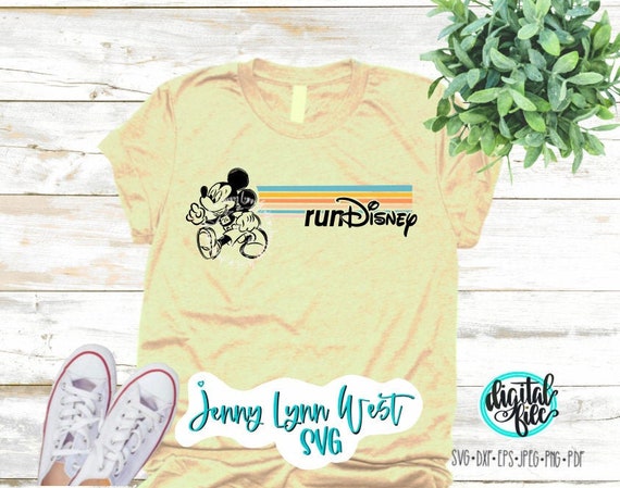 mickey running shirt